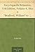 Encyclopaedia Britannica, 11th Edition, Volume 4, Slice 4 "Bradford, William" to "Brequigny, Louis"