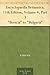 Encyclopaedia Britannica, 11th Edition, Volume 4, Part 3 "Brescia" to "Bulgaria"