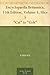 Encyclopaedia Britannica, 11th Edition, Volume 5, Slice 5 "Cat" to "Celt"