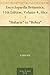 Encyclopaedia Britannica, 11th Edition, Volume 4, Slice 1 "Bisharin" to "Bohea"