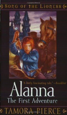 Alanna: The First Adventure by Tamora Pierce book cover