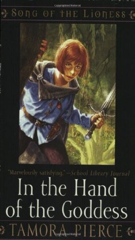 In the Hand of the Goddess by Tamora Pierce book cover