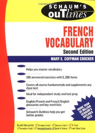 Schaum's Outline of French Vocabulary (Paperback)