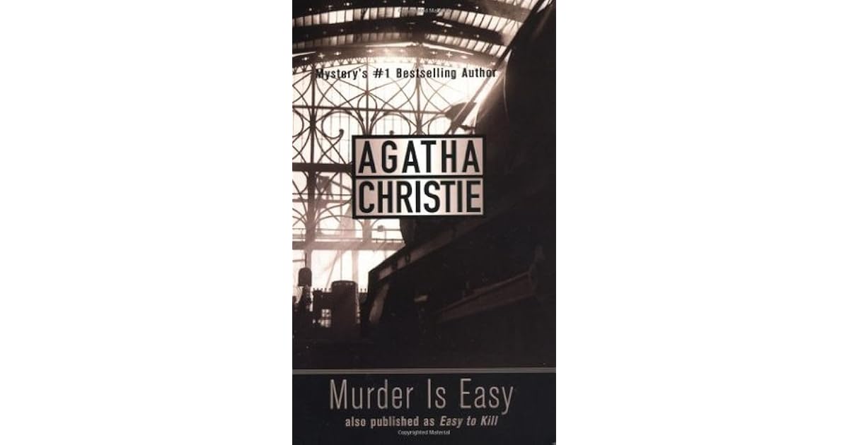 Murder Is Easy Superintendent Battle 4 By Agatha Christie