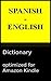 Spanish - English Reader's Dictionary by Victor Saase