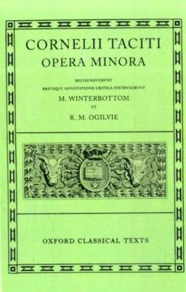 Opera Minora (Classical Texts)