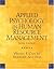 Applied Psychology in Human Resource Management by Wayne F. Cascio