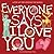 Everyone Says I Love You