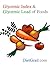 Glycemic Index and Glycemic Load of Foods by DietGrail Publisher