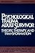 Psychological Trauma and Adult Survivor Theory by I. Lisa McCann