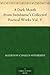 A Dark Month From Swinburne's Collected Poetical Works Vol. V