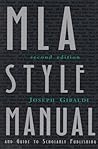 MLA Style Manual and Guide to Scholarly Publishing by Joseph Gibaldi