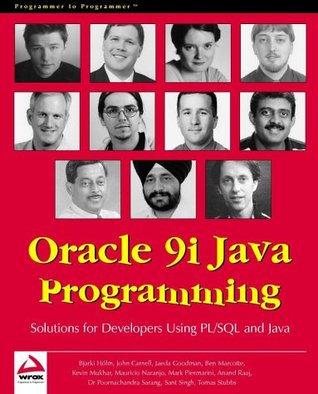 Oracle 9i Java Programming: Solutions for Developers Using PL/SQL and Java (Paperback)