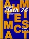 Saxon Math 76 Saxon Math 76