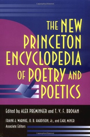 The New Princeton Encyclopedia of Poetry and Poetics (Paperback)