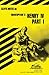 Cliffsnotes on Shakespeare's Henry IV, Part 1 by James K. Lowers