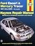 Ford Escort & Mercury Tracer, 1991 - 2000: All Models (Haynes Automotive Repair Manual)