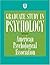 Graduate Study in Psychology 2007