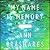 My Name Is Memory by Ann Brashares