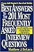 Best Answers to the 201 Most Frequently Asked Interview Quest... by Matthew J. DeLuca