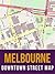 Melbourne, Australia Downtown Street Map by eReaderMaps