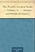 The World's Greatest Books, Volume 11: Ancient and Mediæval History