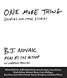 One More Thing by B.J. Novak