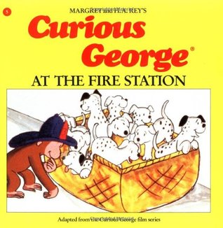 Curious George at the Fire Station (Paperback)