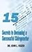 15 Secrets to Becoming a Su...