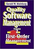 Quality Software Management: First-Order Measurement