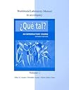 Workbook/Lab Manual Vol. 1 to accompany Que tal?