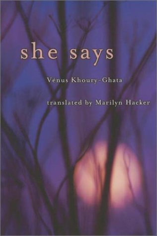She Says: Bilingual Edition (French Edition)