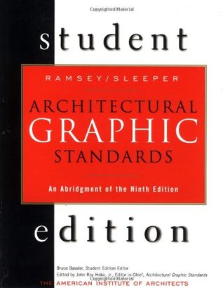 Architectural Graphic Standards Student Edition: An Abridgement of the 9th Edition (Paperback)