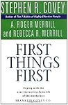 First Things First