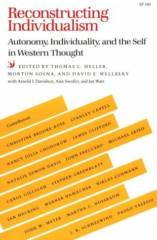 Reconstructing Individualism: Autonomy, Individuality, and the Self in Western Thought (Paperback)