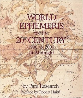 World Ephemeris for the 20th Century: 1900 to 2000 at Midnight (Paperback)