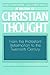 A History of Christian Thought Volume 3: From the Protestant Reformation to the 20th Century