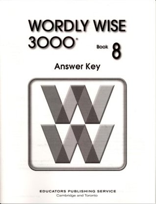 Wordly Wise 3000 Book 8 Answer Key (Paperback)