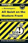 CliffsNotes On Remarque's All Quiet on the Western Front (CliffsNotes on Literature)