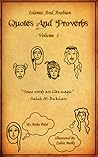 Islamic and Arabian Quotes and Proverbs - Volume 1 [Illustrated]