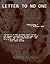 Letter to No One: A Sci-Fi ...