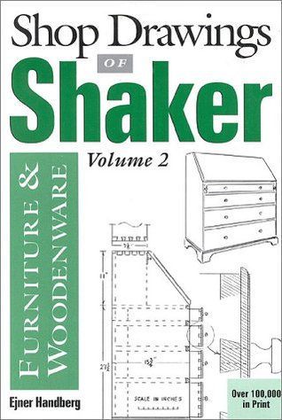 Shop Drawings of Shaker Furniture and Woodenware (Paperback)