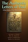 The Authentic Letters of Paul by Arthur J. Dewey
