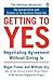 Getting to Yes by Roger Fisher