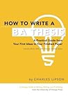 How to Write a BA Thesis by Charles Lipson