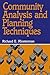 Community Analysis and Planning Techniques by Richard E. Klosterman Community Analysis and Planning Techniques by Richard E. Klosterman