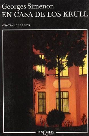 Portada de En casa de los Krull, de Georges Simenon