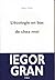 L'écologie en bas de chez moi by Iegor Gran