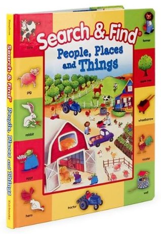 Search and Find: People, Places and Things (Board book)