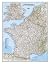 National Geographic France, Belgium, and The Netherlands Wall Map - Classic - Laminated (23.5 x 30.25 in) (National Geographic Reference Map)